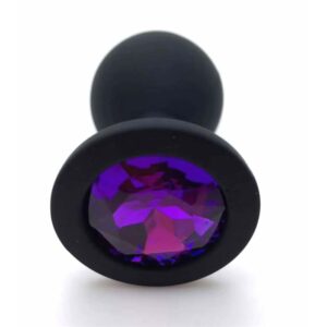 PLUG ANAL SILICONA DIAMOND MEDIUM